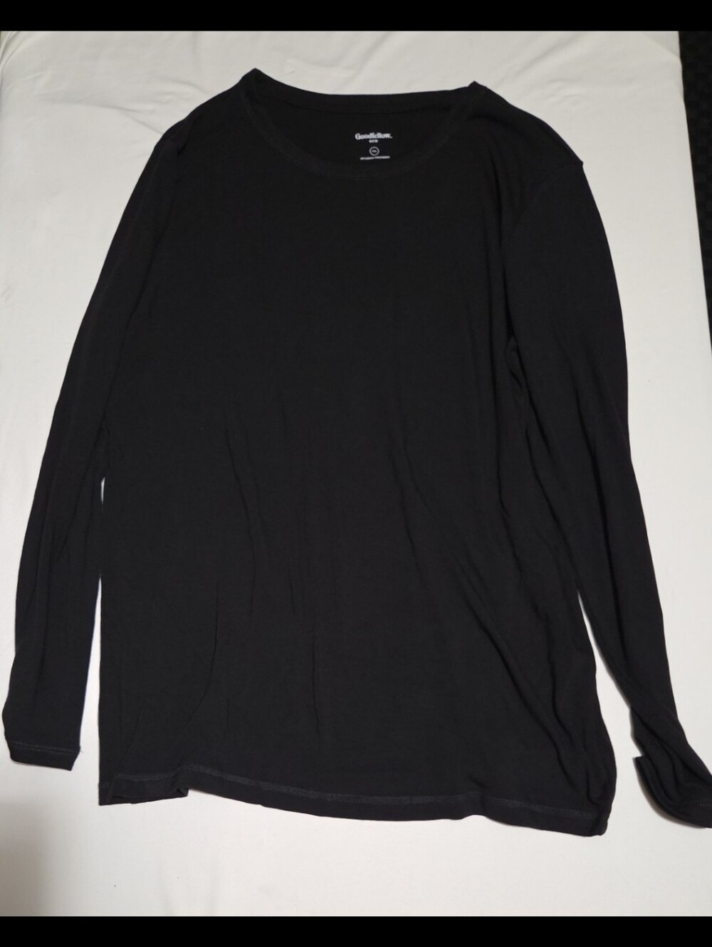 Goodfellow men's 2X black long sleeve shirt #19